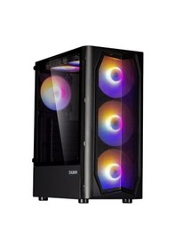 Resim Zalman N4 Rev.1 Mesh Megamax 600 W 80+ RGB Fan Mid-Tower Oyuncu Kasası 