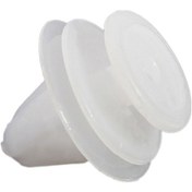 Resim 10x Araba Kapı Paneli Montaj Klipsleri Beyaz Peugeot 206 207 1007 307 İçin İçin 