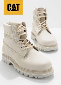 Resim Caterpillar Beige Leather Kadın Bot & Bootie Cat0111000101 