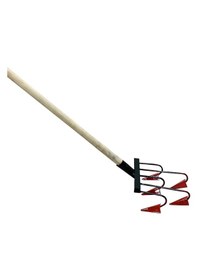 Resim Demiray 5 Dişli Hem Çapa Hem Ot Toplama Tırmıklı Çapa 