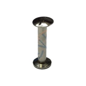 Resim MiraLive Cilt Menü, Katalog, Kartela Vidası, 20 mm - Nikel, 100 Adet 
