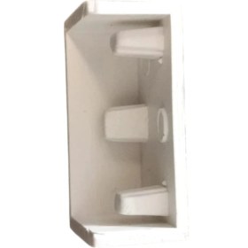 Resim Mutlusan 25X16 Kablo Kanalı Uç Tapa Sonlandırma Kapağı Plastik Beyaz 