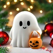 Resim Cadılar Bayramı/Noel Sevimli Anime Tarzı Çörek Balkabağın Kucaklaşma Heykeli - Cadısar Dekorasyonu, Sonbaharlık Ev Aksesuar | Oturum Odasıyla Yatakhane İçin Elektrik Gerekmeksizin, Şenlik Kabacığ 