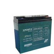 Resim XPOWER 12v 20/24 Ah Elektrikli Bisiklet Aküsü Deep Cycle (181*77*170) (6.60 KG) 