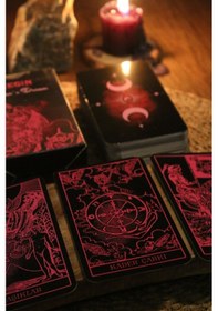Resim Colmans Pembe Cadı Tarot Destesi - 78 Kart 
