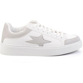 Resim Bambi Beyaz Kadın Sneaker K01027060009 