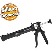 Resim Frs Profesyonel Silikon Tabancası Metal Siyah 