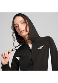 Resim Puma 68507701 Hooded Kadın Eşofman Takımı Siyah 