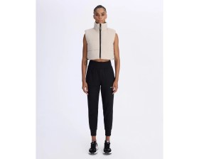 Resim Kappa Protun Kadın Beyaz-Siyah Regular Fit Yelek 