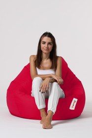 Resim earmut Premium Xxl Armut Koltuk Kırmızı 