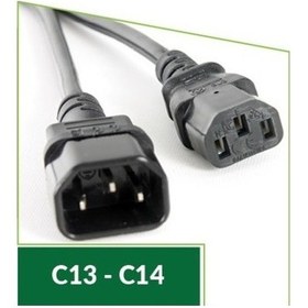 Resim Dişi Erkek Power Güç Kablosu Monitör Ups Enerji Kablosu 10a 250v - 150cm 