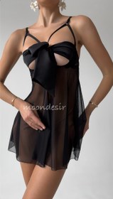 Resim Biana Premium Babydoll Black - S 