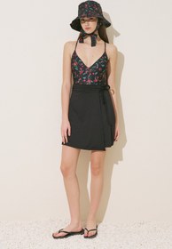 Resim Modest Swim Skirt Black - BLACK / L 