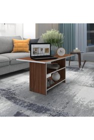 Resim Kenzlife Orta Salon Sehpası Boston Cvz 075*090*50 Yemek Masası 