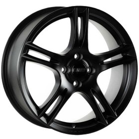 Resim CMS-485-11 5.5x14"-4x100 ET45 67.2 Complete Matt Black Jant (4 Adet) 