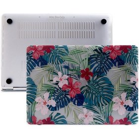 Resim McStorey Apple Uyumlu MacBook Air M1 ile Kılıf HardCase A1932 A2179 A2337 Flower01NL 