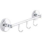 Resim Havluluk & Bornozluk Üç Kancalı Topsuz - Lider 1104 Krom 