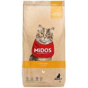 Resim Midos Tavuklu Yetişkin Kedi Maması 2 Kg 