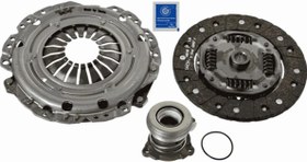 Resim Opel Astra H 1.6 Takviyeli Debriyaj Baskı Balata Bilya Seti Sachs Marka 