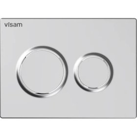 Resim Visam Olimpos Mat Krom İki Kademeli Kumanda Paneli 