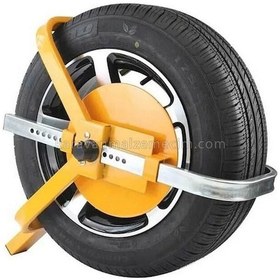 Resim Wsc Römork Ve Çekme Karavan Tekerlek Kilidi Örümcek Tip-452 