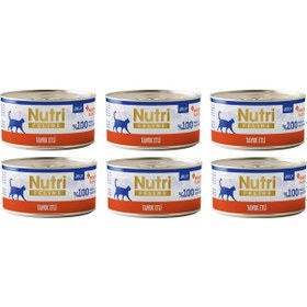Resim Nutri Feline Tavuk Etli Jöleli Tahılsız Yetişkin Kedi Konservesi 70 G X 6 Adet 