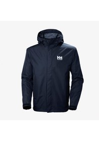 Resim Helly Hansen Seven J Erkek Lacivert Yağmurluk 62047 