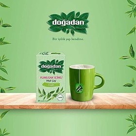 Resim Dogadan Yeşil Çay Sade Yumuşak İçimli (20'li Poşet) 