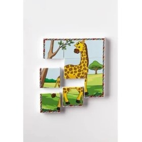 Resim Hype Store Manyetik Blok Çift Taraflı 9 Parçalı Mıknatıslı Puzzle 2 Görsel -Fil Yapboz 