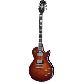 Resim Epiphone Les Paul Prophecy Elektro Gitar (Aged Bengal Tiger Burst) 