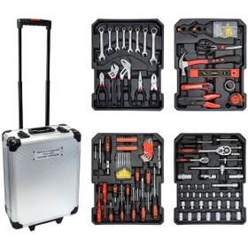 Resim 6050 İçi Dolu Tamir Bakım Alet Takım Çantası, Tekerlekli - 187 Parça 