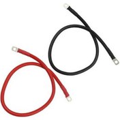 Resim Wondernest 6awg 25-10 Araba 50cm Kırmızı + Siyah Saf Bakır Akü Kablosu, İnvertör İçin Diğer 