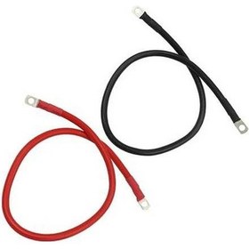 Resim Wondernest 6awg 25-10 Araba 50cm Kırmızı + Siyah Saf Bakır Akü Kablosu, İnvertör İçin Diğer 