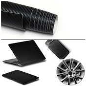 Resim Esemiz 3d Siyah Tırtıklı Desen Hava Kanallı Folyo 152cm X 50cm 