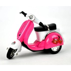 Resim Osman Kızılkaya Çek Bırak Metal Scooter - FY362A-12D - Pembe 