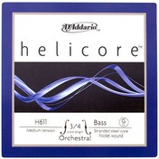 Resim D'Addario H611 3/4M Helicore G Kontrabas Teli (Sol) 