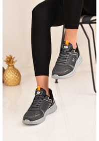 Resim Unisex Spor Ayakkabı Sneaker Füme 