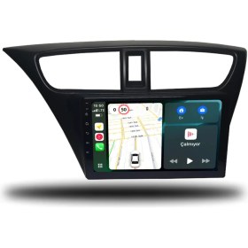 Resim Carplayer Honda Civic Hb Euro 2013-2017 Uyumlu Android Multimedya 4gb Ram 32gb Hafıza 