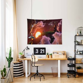 Resim Küçük Prens Duvar Örtüsü - 160 cm x 220 cm 