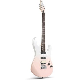 Resim Donner DMT-66 Elektro Gitar (Pink-White Gradient) 