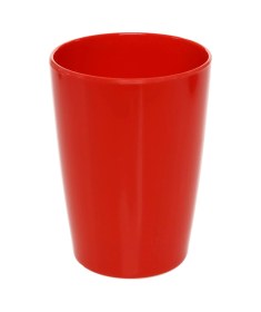 Resim 2 Adet Kalemlik Kırmızı Renkli Melamin Ofis Gereci 8x8x11cm 320ml Çok Renkli 