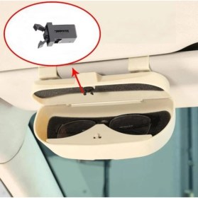 Resim Esemiz Tüm Araçlara Uyumlu Mini Otomatik Oto Gözlük Kutusu Kilidi (2 Adet) 