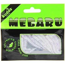 Resim Kudos Mebaru Worm 8 CM Silikon Yem İnci Beyaz 