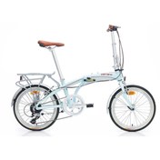 Resim Carraro 2022 Flexı Classıco Katlanır Bisiklet Pastel Yeşil-beyaz-kırmızı-yeşil 32 Cm 