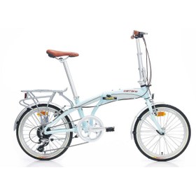 Resim Carraro 2022 Flexı Classıco Katlanır Bisiklet Pastel Yeşil-beyaz-kırmızı-yeşil 32 Cm 