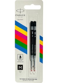 Resim Parker Jel Kalem Refill Plastik Gövde 2'li Blister 1 Adet M Uç Siyah 