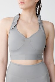 Resim Goat Spirit Moss Fırfırlı Bra Gri 