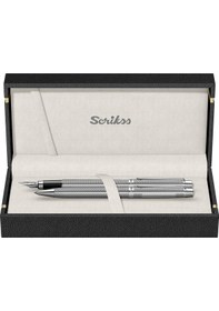 Resim Scrikss İkili Set Dolma Kalem - Tükenmez Kalem Venus 722W Balıksı 
