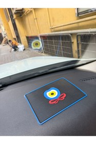 Resim OTO SÜSLEN İSTANBUL Nazar Boncuğu Torpido Üstü Kaydırmaz Ped 