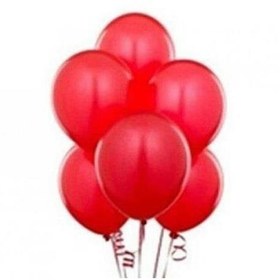 Resim Vatan Balon Tek Renk Kırmızı 100 Lü VT385 